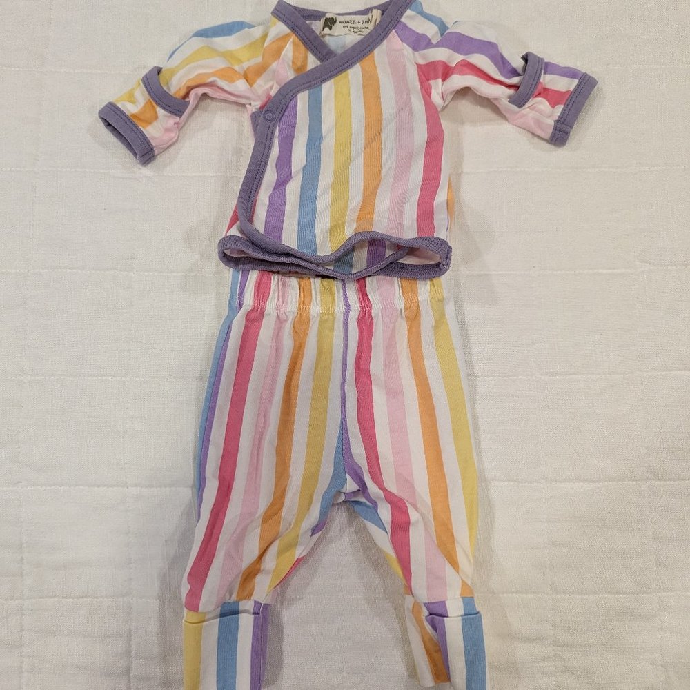 Monica and Andy Organic Cotton Newborn Set in Premie (Up to 5 lbs)